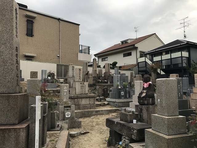 東墓地　岡本光明寺01